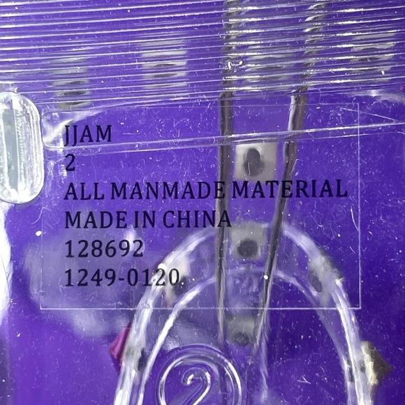 Steve Madden Kids Jjam Clear Jelly Sandals Shoe Size 2 - Picture 8 of 8